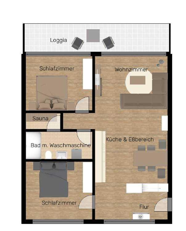 Strandresidenz Strandidylle Np1 Mit Sauna Apartment Ostseebad Binz